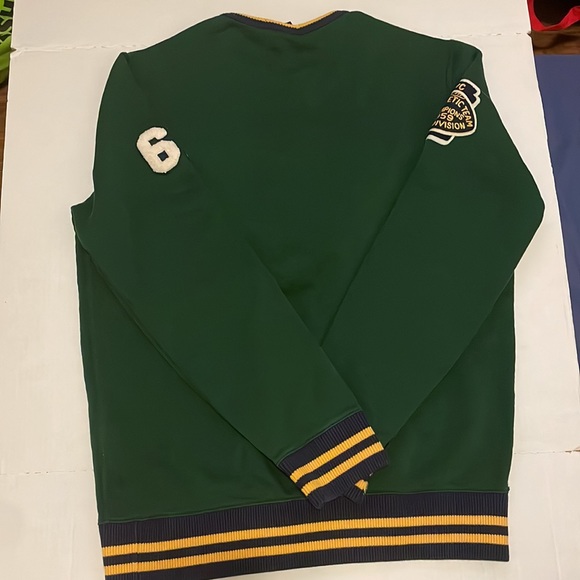 Polo by Ralph Lauren Varsity Inspired Patchwork Cotton Blend. - Picture 10 of 11